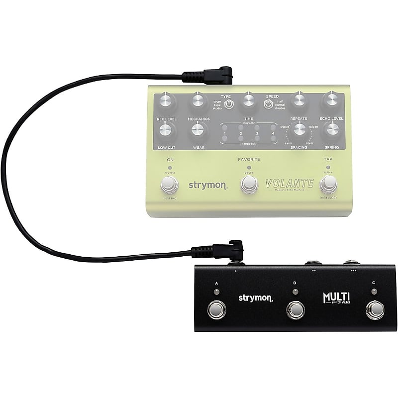 Strymon MultiSwitch Plus Extended Control Switch Black | Reverb