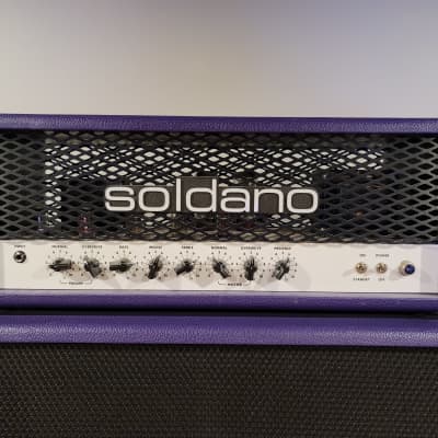 Soldano Hot Rod 50 Plus Half Stack Purple image 2