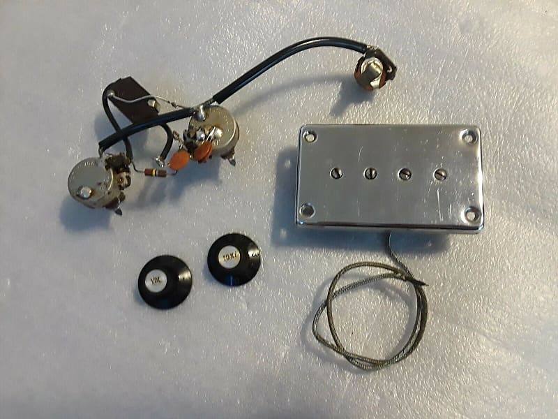 1967 Gibson EB2 Bass Guitar Pickup w/ Wiring Harness Reverb