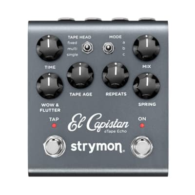 Strymon El Capistan V2 dTape Echo Delay Pedal image 1