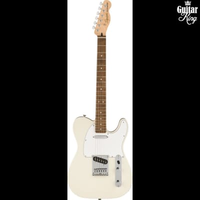 Squier Affinity Telecaster LRL Olympic White | Reverb