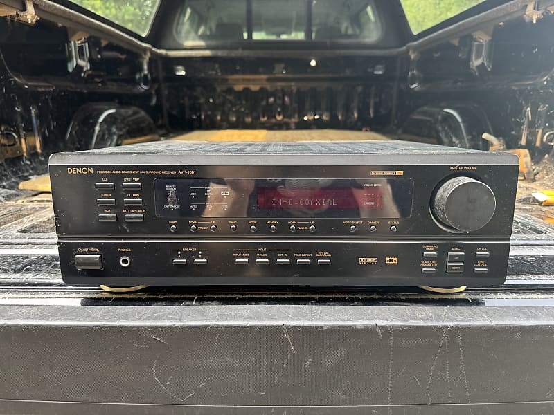 Denon AVR-1601 Receiver HiFi Stereo Vintage Home Audio 5.1 Channel Home Theater  			