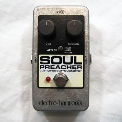 Used Electro-Harmonix EHX Soul Preacher Compressor Sustainer Guitar Effects Pedal image 1