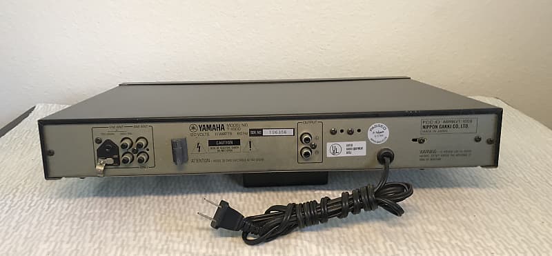 Yamaha Natural Sound AM/FM Digital Stereo Tuner T-1000 120V 11W Japan - 2024 Tested-