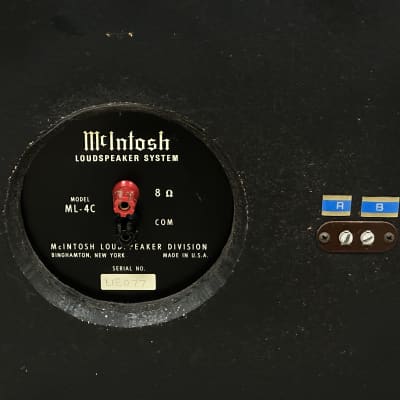 McIntosh ML-4C Loudspeaker System (Pair) image 21