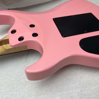 Kiesel Osiris Headless 6-string SSS Guitar with Gig Bag 2021 - Pink image 21