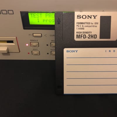 operating system OS2.0 floppy disk for Akai S2000 MIDI Stereo Digital Sampler