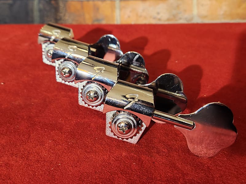 Vintage 1983 Fender Jazz Bass Tuners Reverb