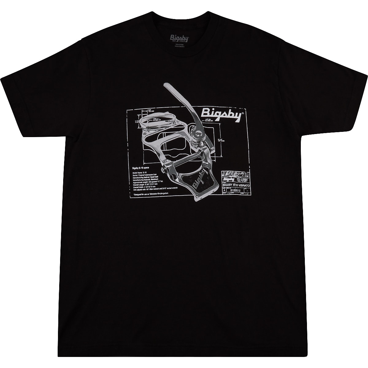 Fender Bigsby B16 Graphic T-Shirt (XXL) | Reverb