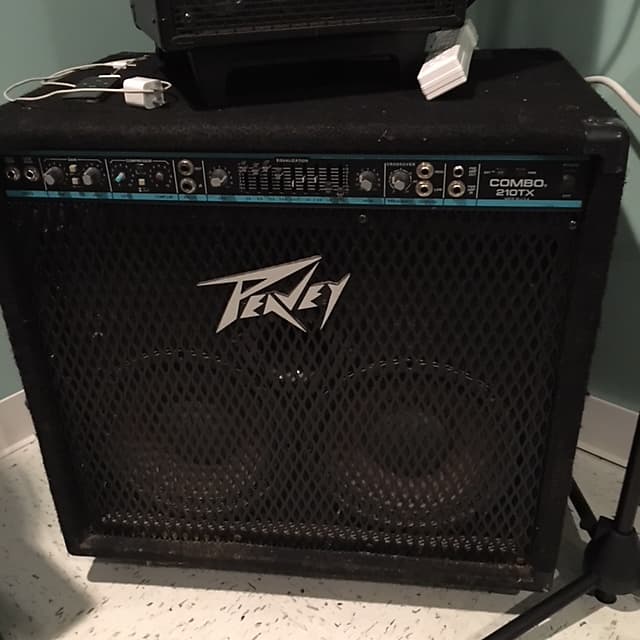 PEAVEY COMBO 210TX キャビネットに改造済み　引取り限定！！ Peavey Combo 210TX Bass Amplifier 1999 Black | Reverb