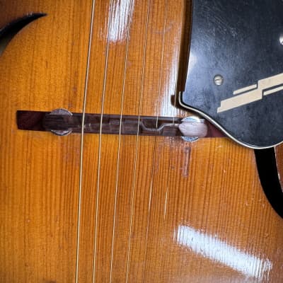 Otwin Cabinet archtop guitar 1950s image 5