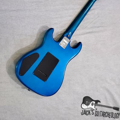 Memphis A2TMB "Dinky" Shredder Electric Guitar (1980s, Teal Metallic) image 20