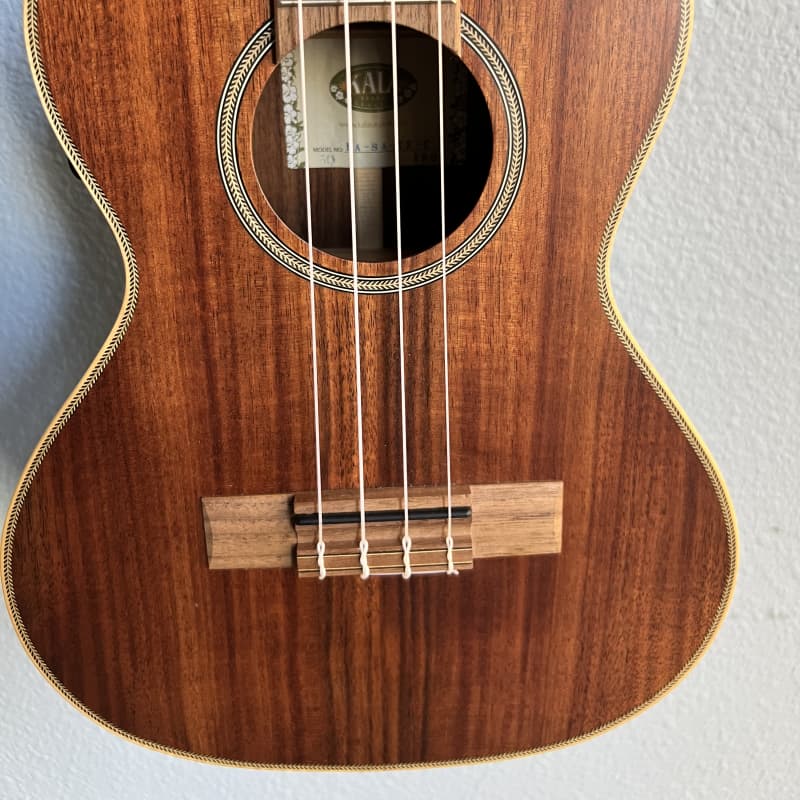 Kala KA-KTGE-C Tenor Ukulele Koa Cutaway W/EQ | Reverb