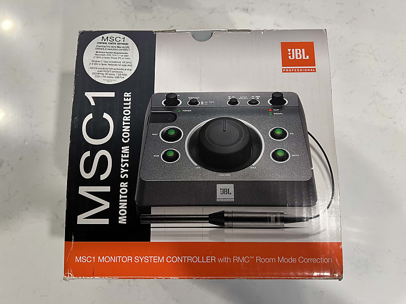 JBL MSC1 Monitor System Controller with Room Mode Correction Reverb