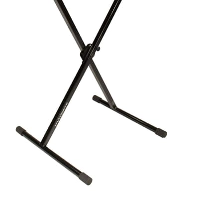 Ultimate Support IQ Series X-style Keyboard Stand Single-braced Tubing - 100 lbs. Capacity image 12
