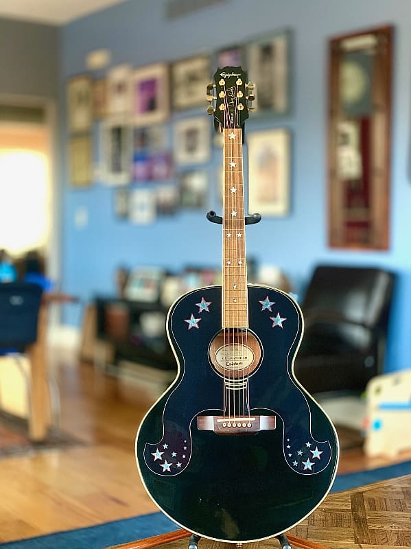 Epiphone SQ 180 1996 Black | Reverb