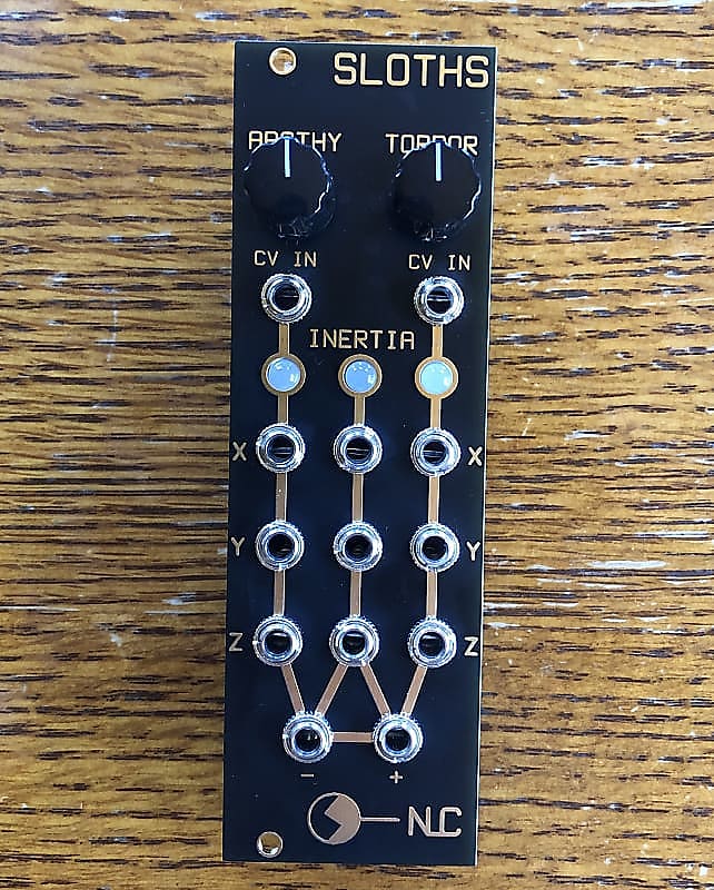 NLC Triple Sloths Nonlinear Circuits Black and Gold | Reverb