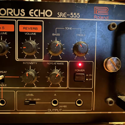 Roland SRE-555 Chorus Echo 1970s - Black image 4