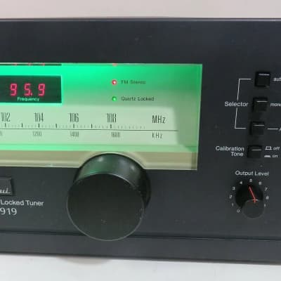 SANSUI TU-919 STEREO TUNER WORKS PERFECT SERVICED ALIGNMENT FULL RECAP +LED image 6