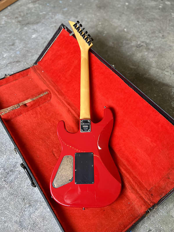 80年代 ロングレッグ ノンロゴJB ケーラー搭載 CHARVEL BY JACKSON Model 2M kahler USA Duncan SH-4  JB デカロゴ シャーベル ジャクソン - 楽器、器材