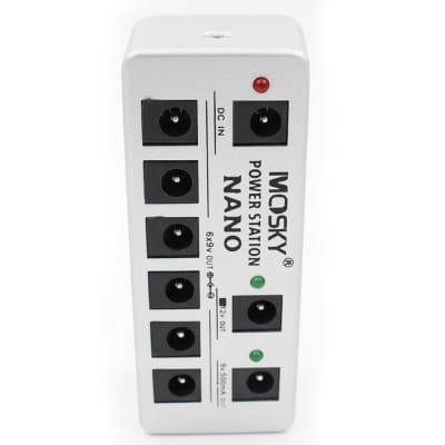 Mosky NANO POWER STATION Effects Power Supply  Mini 9-12V Options Fast U.S. SHIP! NEW image 5