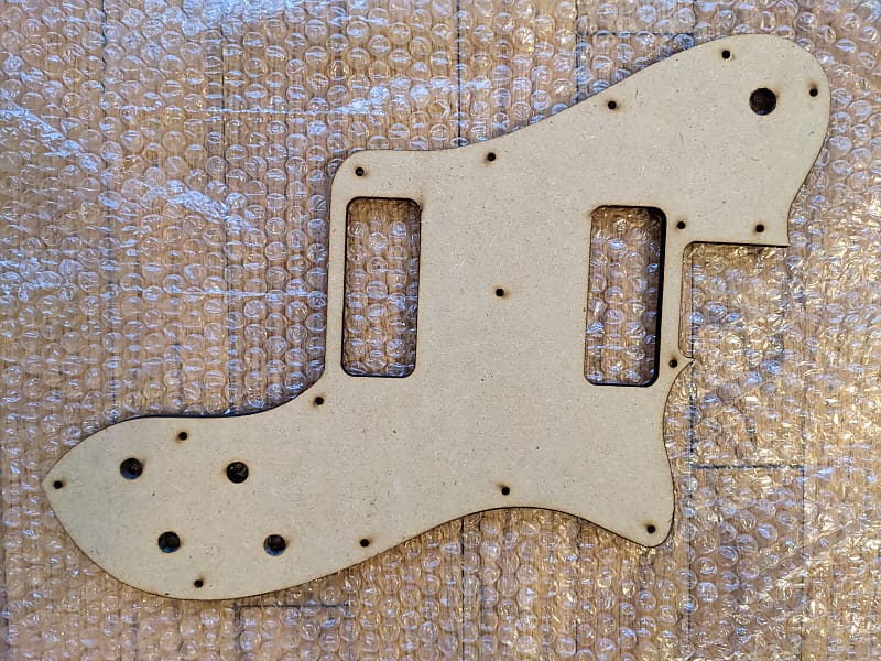 Warmoth Telecaster Deluxe P90 Pickguard Routing Template Reverb