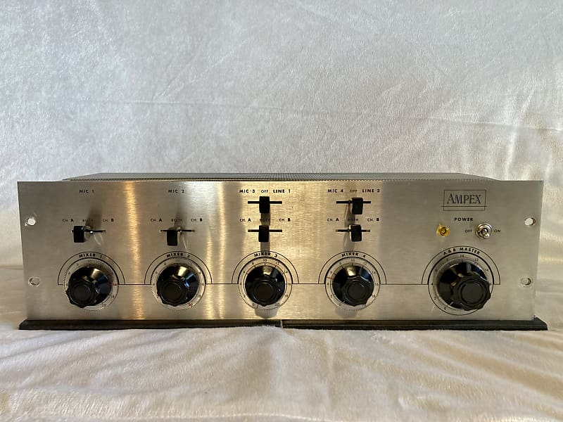 Vintage Ampex MX-35 MX-10 Tube Mixer Mic Preamp - Serviced, Clean image 1