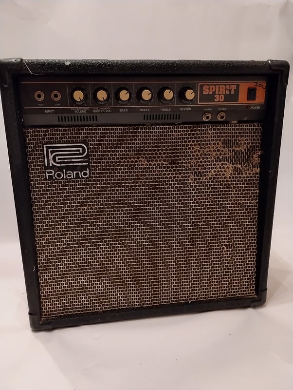 Roland Spirit 30 1981 Black | Reverb