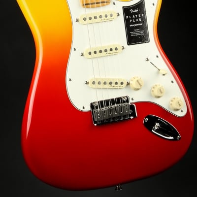 Fender Player Plus Stratocaster Maple Fingerboard Tequila Sunrise image 2