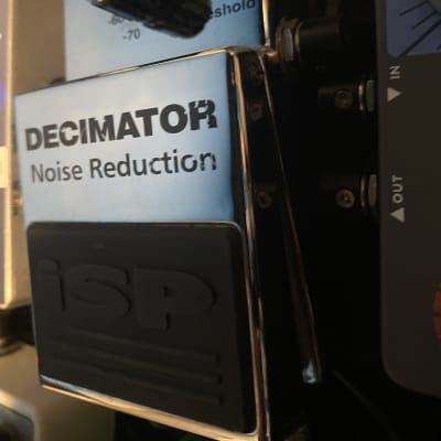 Reverb.com listing, price, conditions, and images for isp-technologies-decimator-noise-reduction-pedal