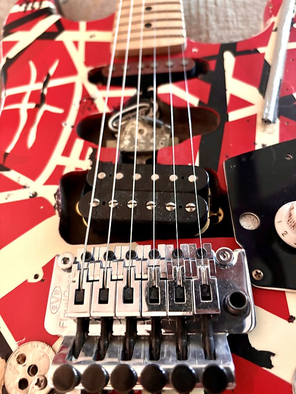 Custom! EVH Striped Series - Frankie Frankenstein Kramer Custom! EVH Striped Series - Frankie Frankenstein Kramer