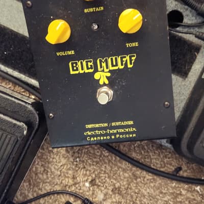 Electro-Harmonix Black Russian Big Muff Pi V7 PRO-MODDED!! WORKS GREAT! PERFECT COND.!!!! image 1
