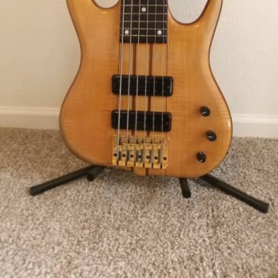 Ken Smith 6 string BT 1990 - Maple Top with Mahogany side inlays-Neck thru for sale