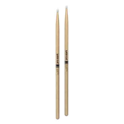 Promark Classic Forward 5A Hickory Nylon Tip Drumsticks image 1