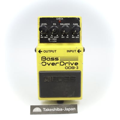Boss ODB-3 Bass Overdrive | Reverb