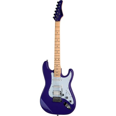 Kramer Focus VT-211S Electric Guitar Purple image 3
