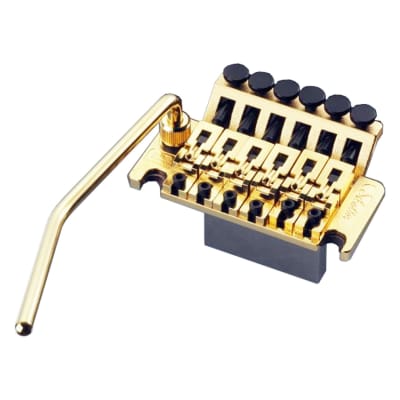 Schaller Floyd Rose Double Locking Tremolo (R3 Nut, 42 mm, Gold