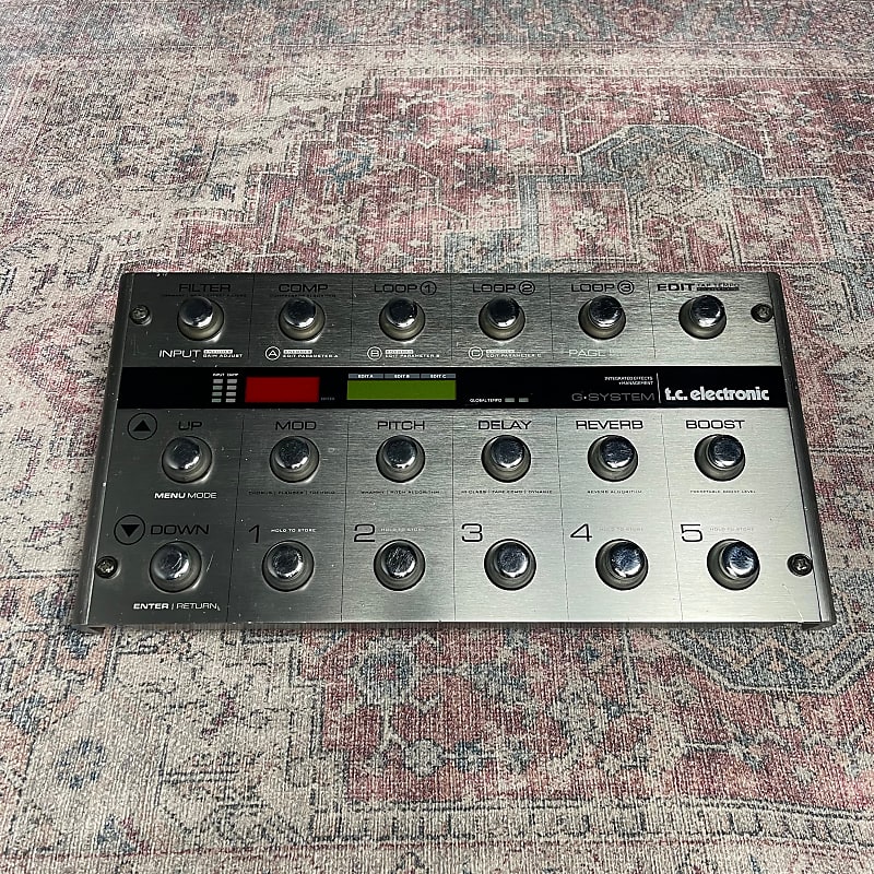 TC Electronic GSystem Multi Effects Unit Reverb