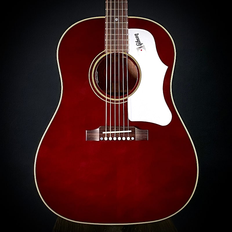 Gibson 60’s J-45 Original Fixed Bridge - Wine Red image 1
