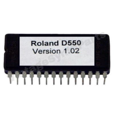 Roland D550 Version 1.02 firmware OS update EPROM Rom D-550