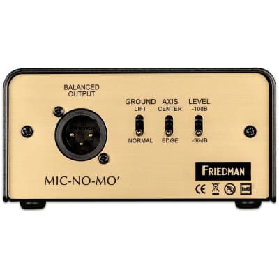 Reverb.com listing, price, conditions, and images for friedman-mic-no-mo-passive-cabinet-simulator