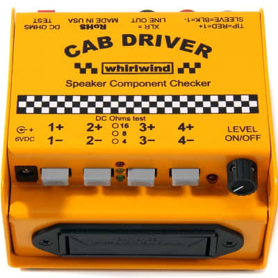 Whirlwind Cab Driver Speaker Component Checker image 1