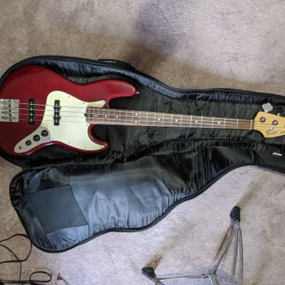 Fender 60th Anniversary American Jazz Bass USA Made 2005 - 2006 Red image 16