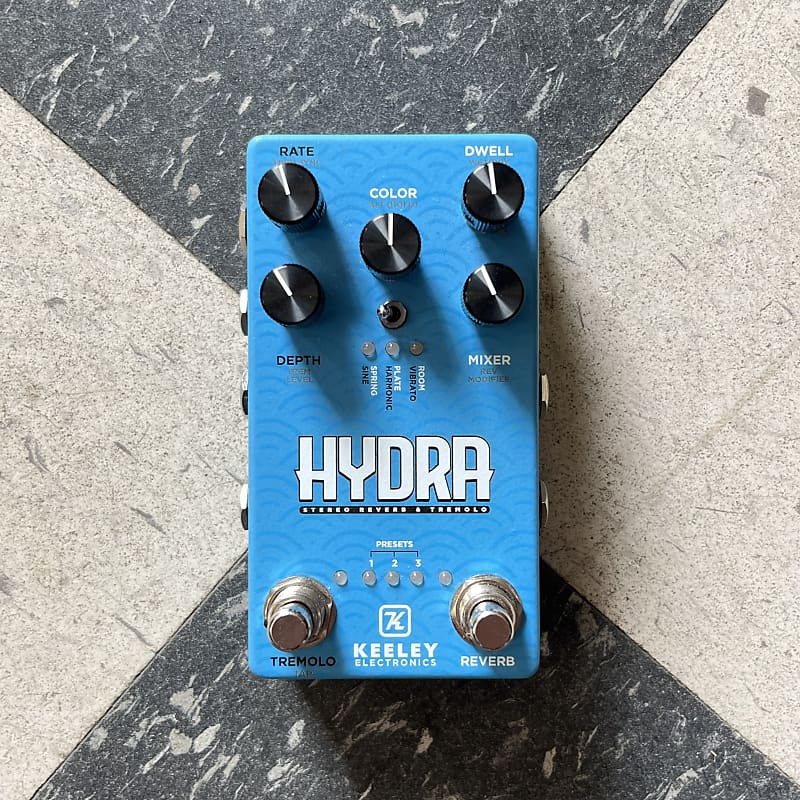 Keeley Hydra Stereo Reverb & Tremolo