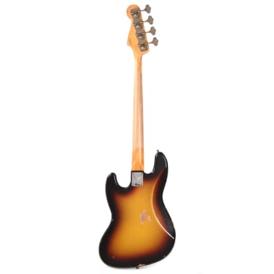 Fender Custom Shop 1962 Jazz Bass Relic 3-Color Sunburst (Serial #CZ576892) image 5