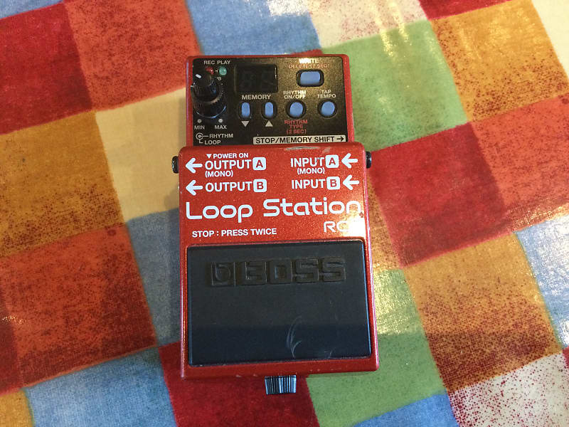 Boss RC3 Loop Station Looper Reverb
