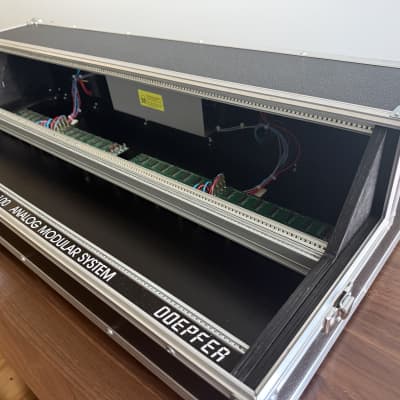 Buchla Music Easel Modern Case, Embio Module, Blank Panel