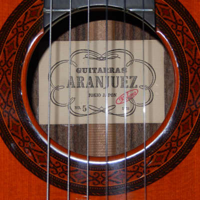 MADE IN 1972 BY TAKAMINE UNDER MASARU KOHNO SUPERVISION - MAJESTIC ARANJUEZ No5 - CLASSICAL CONCERT GUITAR image 4
