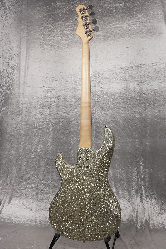 G&L Made in USA SB-2 Silver Flake (S/N:CLF58427) (12/25