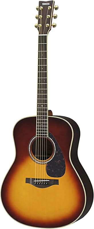 Yamaha LL6 ARE Original Jumbo Acoustic Electric Guitar - Brown Sunburst